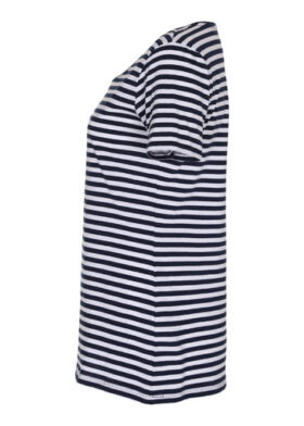 T-Shirt-Lady-Striped-Tee-BlueNavyWhite-Side2-ST214
