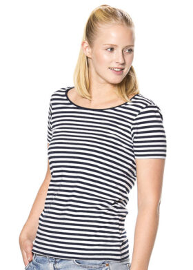 Pide-iført-Lady-Striped_Tee--ST214-02c